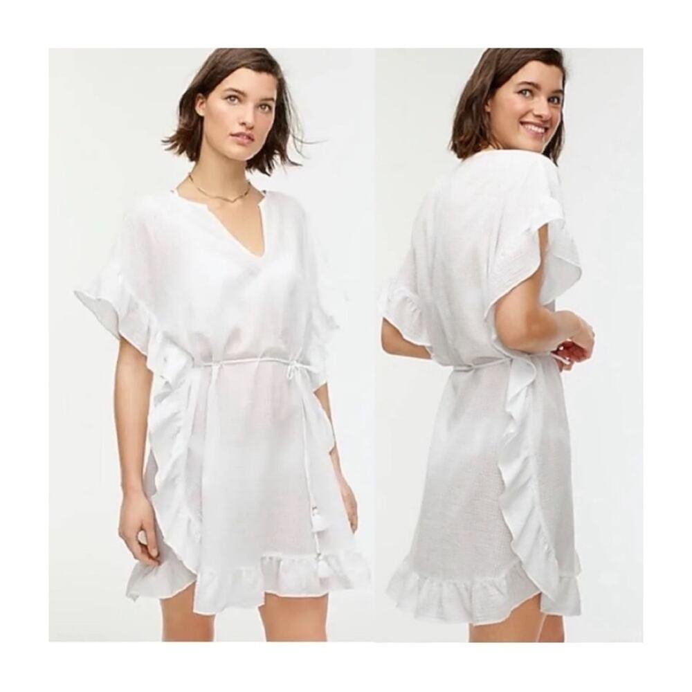 J. Crew Side Ruffle Tunic